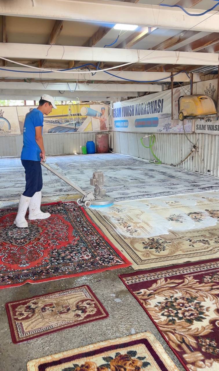 SAM WASH KORXONASIGA ISHCHILAR KERAK
